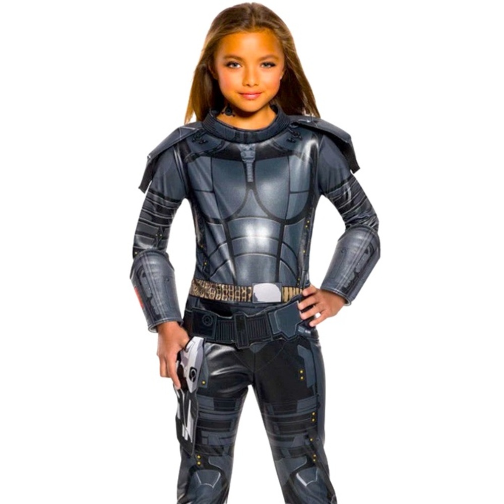 Laureline Valerian-Kid’s Size L Black And Grey Rubie’s Halloween Costume NWT